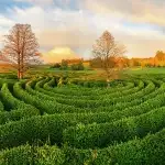 Bludiště v Dolní Pěně